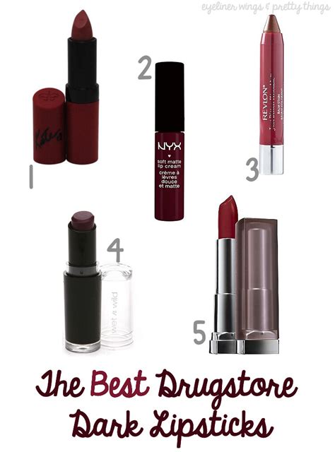 best drugstore makeup for dark skin|best dark lipsticks drugstore.